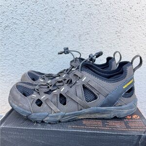 Merrell waterproof sandals big kids size 5 hydro choprock